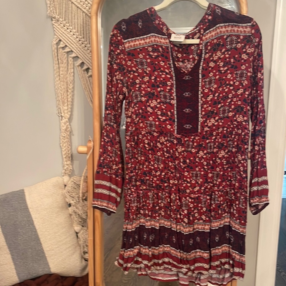 Knox Rose Long Sleeve Mini Dress